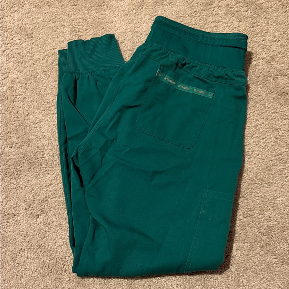 Grey’s Anatomy Hunter Green Scrub Pant Joggers